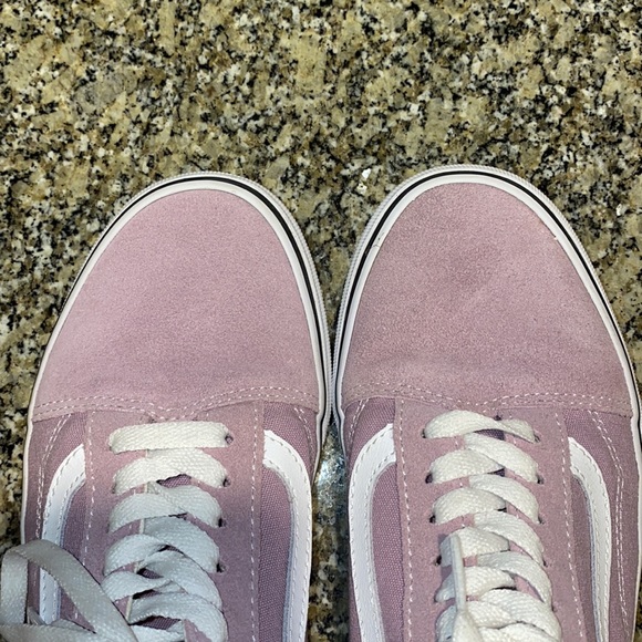 Old Skool Vans Suede and Canvas, in Lilac Purple, size Womens 9, Mens 7.5 - Picture 7 of 9